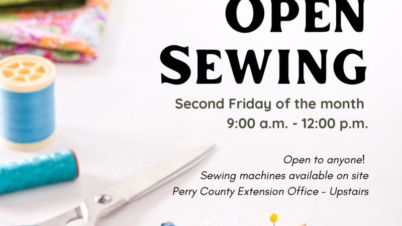 open sewing